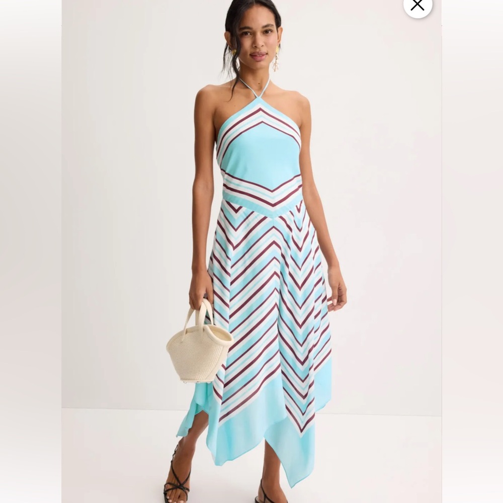 Simkhai Hera Halter Midi Dress, Size: XS